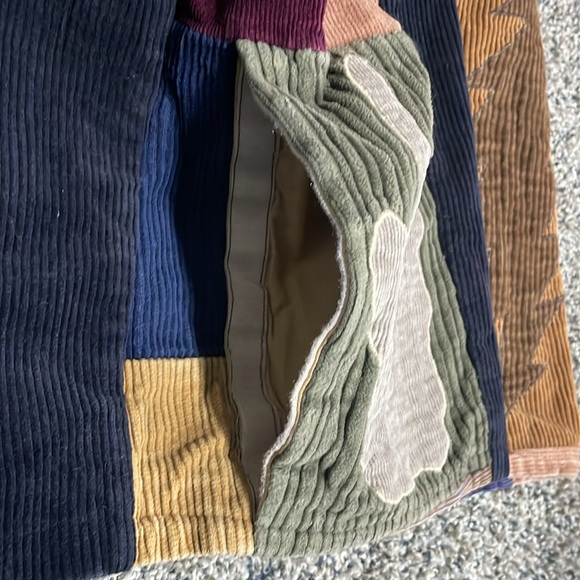 Grateful Dead Patchwork Shorts/repurposed unisex but with women’s original pants - Picture 5 of 6